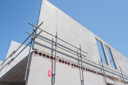 New construction of businessunits in Holland.の写真素材