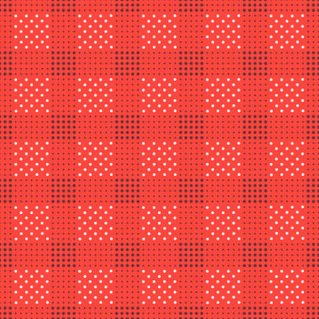 seamless pattern. Modern stylish texture. Repeating geometric tiles with dotted square.のイラスト素材