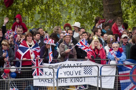 The royal wedding in London, April 29th, 2011のeditorial素材