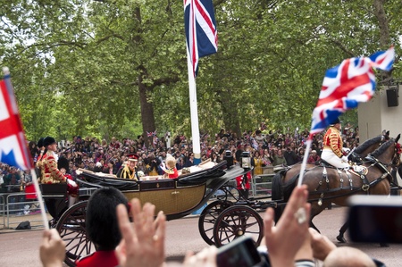 The royal wedding in London, April 29th, 2011のeditorial素材