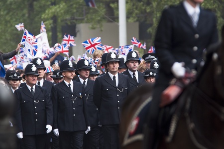 The royal wedding in London, April 29th, 2011のeditorial素材