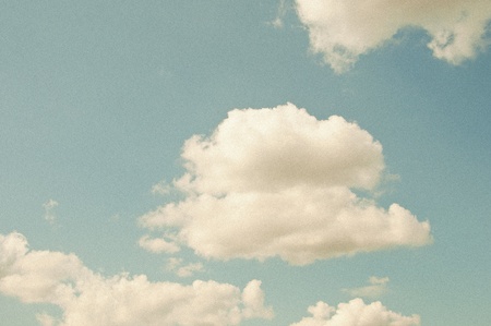 Vintage sky, retro style backgroundの写真素材