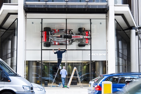 London, June 19th, 2011 - The new McLaren showroom on Knightsbridge due to open on Tuesday June...