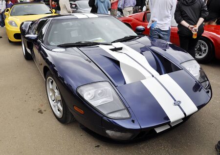 LONDON - SEPTEMBER 04: A Ford GT at Chelsea AutoLegends, on September 04, 2011 in London. 4038  Ford...