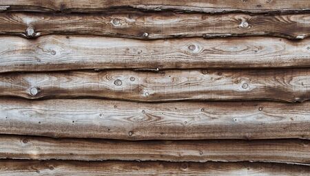 Old and weathered wooden wall, vintage texture and background