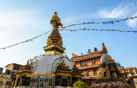 Kathesimbhu stupa in Kathmandu in Nepalのeditorial素材