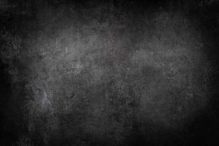 Dark black wall texture, grungy backgroundの写真素材