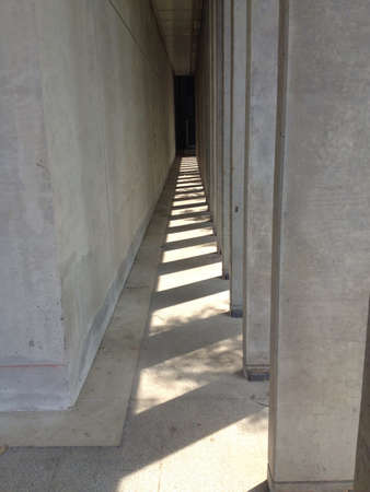 Light that passes through the facade.の素材