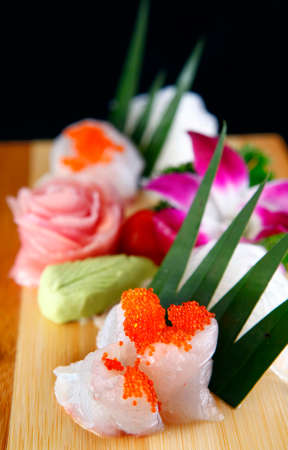 Sushi of grouperの写真素材