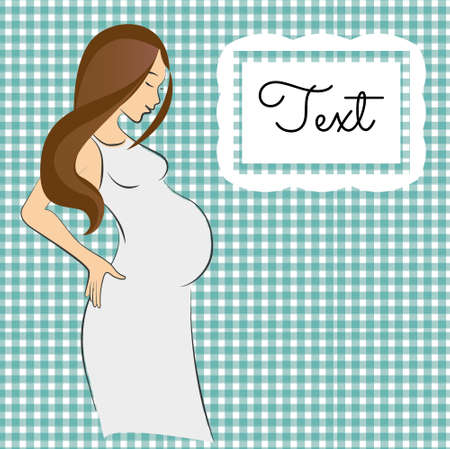 Pregnant Womanのイラスト素材