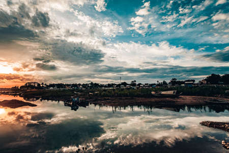 Sky viewの写真素材