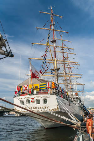 Sailboats on regatta in Saint-Petersburg, Russiaのeditorial素材