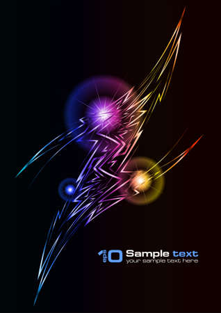 Abstract vector eps10 glowing background. For your design.のイラスト素材