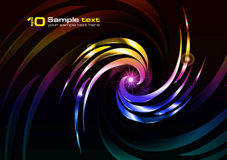 Abstract glowing background. For your design. のイラスト素材
