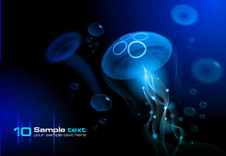 Abstract glowing background. For your design.のイラスト素材
