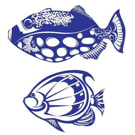Tropical Fish.のイラスト素材