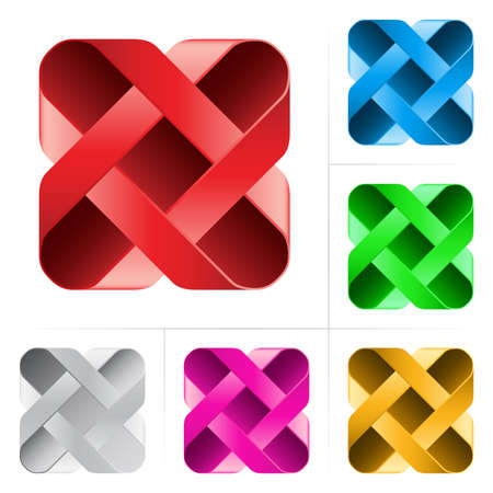 Gothic square. Abstract design element for design.のイラスト素材