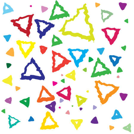 illustration of abstract colored background
