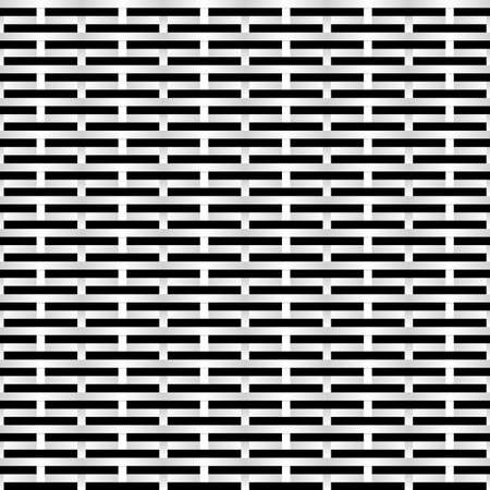 Black and white Grid. Abstract Illustration for designのイラスト素材