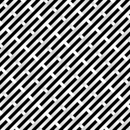 Abstract Black and white Grid. Illustration for designのイラスト素材