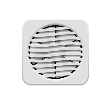 Wall Electric Extractor Plastic Air Fan for Bathroomのイラスト素材