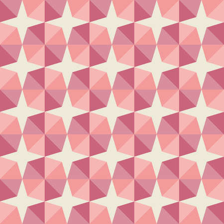 Geometric Background in Red Halftone. Abstract Design Wallpaper for Template Banner Social Media Advertisingのイラスト素材