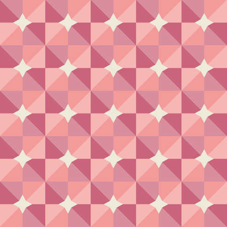 Geometric Backdrop in Red Halftone. Abstract Design Wallpaper for Template Banner Social Media Advertisingのイラスト素材