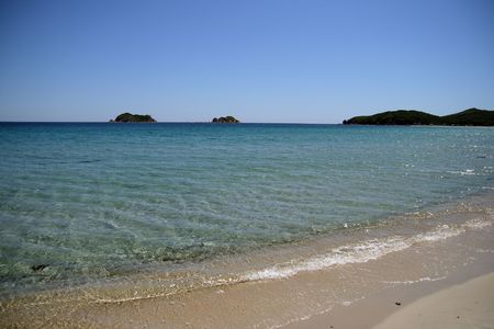 The end of summer on the sea.の写真素材