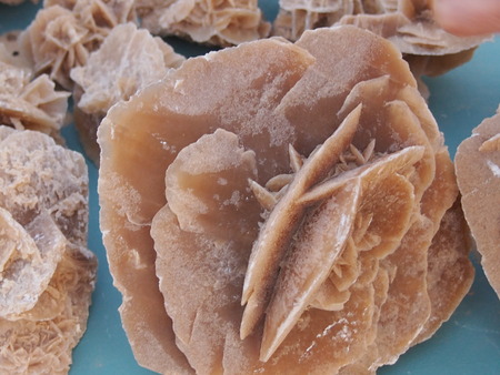 Desert rose - an original souvenir from the Sahara Desertの写真素材