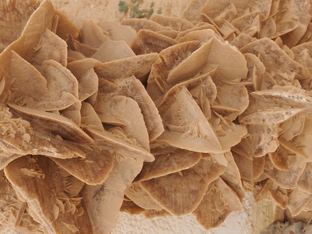 Desert rose - an original souvenir from the Sahara Desertの写真素材