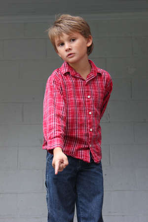 Child pointing