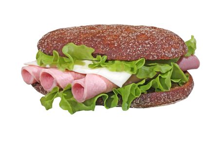 healthy cheesburgerの写真素材