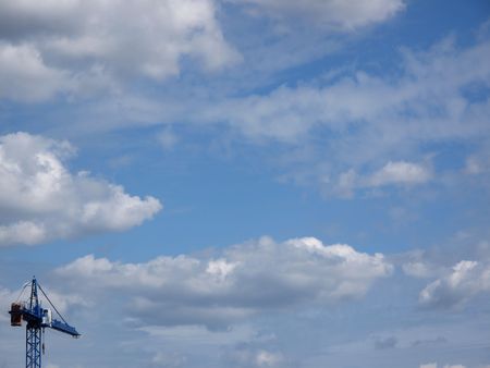 Tower crane                               の写真素材