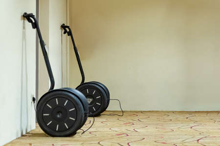 Stand against the wallの写真素材