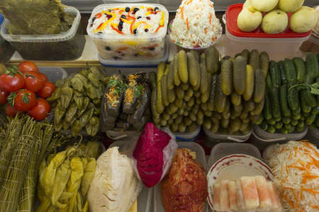 Pickled vegetablesの写真素材