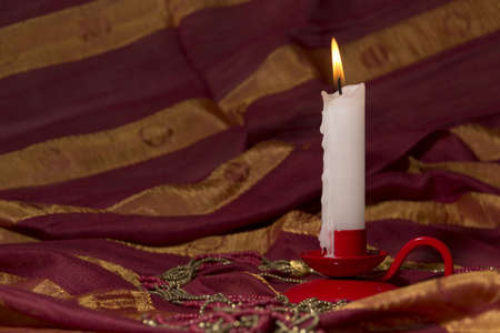 Mystic candle and necklace