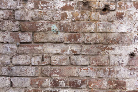 Old brick wall textureの写真素材