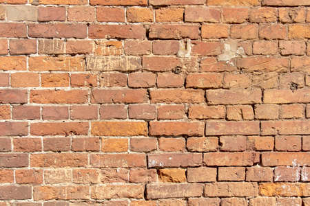 Old brick wall textureの写真素材