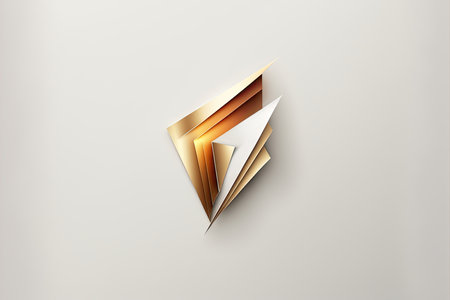 Abstract background with geometric shapes.の写真素材