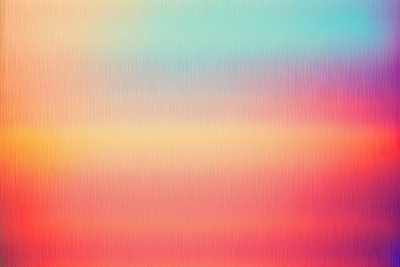 Abstract background with colorful blurred lines and bokeh effectの素材