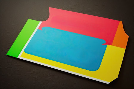 Blank business card with space for your textの素材