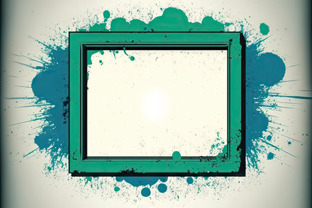 Grunge background with frame for your designの素材