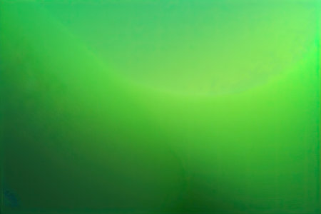 Green abstract background with some smooth lines in it and some reflections on itの素材