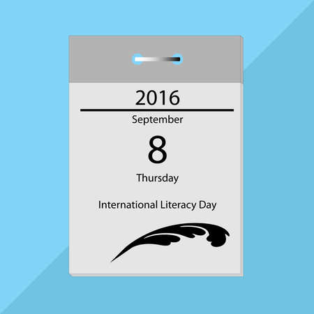 Calendar icon. Flat design, vector illustration, vector.のイラスト素材