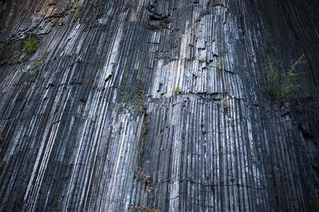 Detail of Basalt Rock from Czech Switzerland.