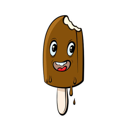 ice cream  illustrationのイラスト素材