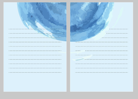 Background with watercolor texture. Spray. Spreadings.のイラスト素材