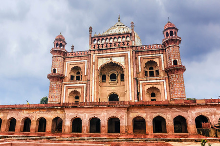 The Tomb of Safdarjung in New Delhiの写真素材