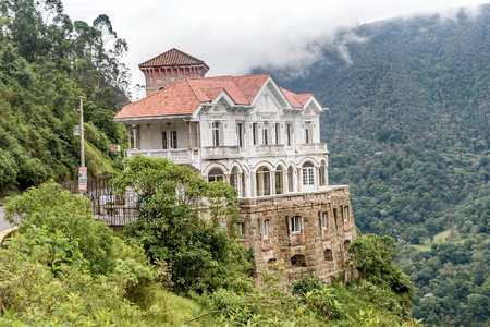 Tequendama Museum at Tequendama Falls near Bogota, Colombiaのeditorial素材