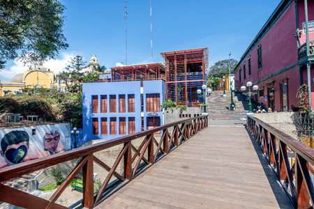 District of Barranco in Lima, Peruのeditorial素材